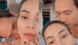 Kim Lý hành động ngọt ngào bên Hồ Ngọc Hà khiến fan phát cuồng