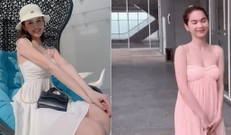 Ngọc Trinh mắc lỗi nghiêm trọng khiến vòng eo như mang bầu
