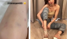 Ngọc Trinh bị lộ bí mật sau những shot hình lung linh, hoàn hảo