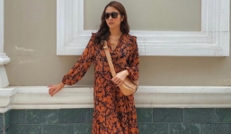 Tăng Thanh Hà tiếp tục khoe dáng hậu tăng 5kg: Nhan sắc mới choáng