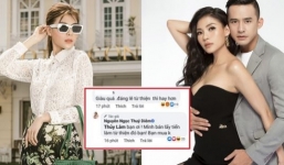 Vợ của 'người tình' Mỹ Tâm thâm thúy đáp trả khi bị chỉ trích chuyện không làm từ thiện