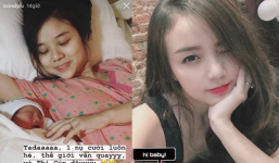 Vợ con nuôi Hoài Linh lần đầu hé lộ nhan sắc thật khi vừa 'vượt cạn'