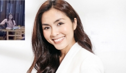 Tăng Thanh Hà bị chụp lén với camera thường ngoài quán ăn: Nhan sắc mộc gây choáng