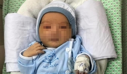 Thông tin mới nhất về sức khỏe của bé sơ sinh bị bỏ rơi ở hố ga ở Hà Nội