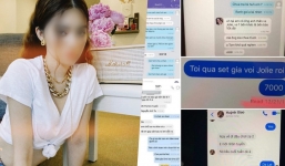 Vụ bán dâm nghìn đô: Rò rỉ đoạn tin nhắn 'Tú ông' đặt khách có tên Jolie