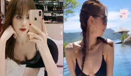 Ngọc Trinh tức giận 'dằn mặt' khi bị chê gầy đến 'mất hút' vòng 1