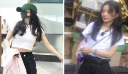 Triệu Lệ Dĩnh khéo léo 'vượt mặt' Dương Mịch khi xuất hiện tại sân bay