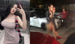 Ngân 98 còn táo bạo hơn cả Ngọc Trinh khi mặc đầy phản cảm trên đường giữa đêm