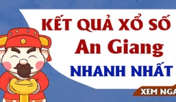 KQXSAG 13/8 - Kết quả xổ số An Giang hôm nay thứ năm ngày 13/8/2020