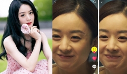 Dùng 'kính hiển vi' soi cận mặt mộc của Triệu Lệ Dĩnh: Giật mình với làn da sần sùi, nhiều nếp nhăn