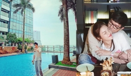 Cận cảnh phòng khách sang trọng trong căn hộ 70 tỷ của 'người tình tin đồn' Lý Nhã Kỳ