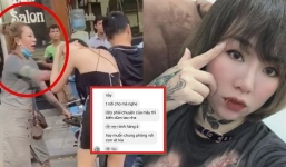 Bị 'tiểu tam' vụ đánh ghen trên phố Lý Nam Đế nhắn tin đe dọa, 'chị gái xăm trổ' tuyên bố cứng