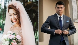 Thúy Ngân lộ ảnh mặc áo cưới ren gợi cảm hậu tin đồn hẹn hò với 'người tình' Nhã Phương