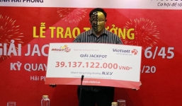 Lộ diện chủ nhân trúng xổ số Vietlott giải Jackpot 39 tỷ đồng 