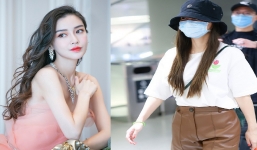 Angela Baby bị chụp lén mặt khi không trang điểm: Thiếu sức sống, khác xa với trên tạp chí