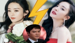 Phùng Thiệu Phong bất ngờ bị lộ ảnh nhìn lén vòng 1 của 'tình địch thế kỷ' với Triệu Lệ Dĩnh