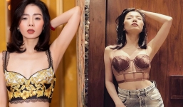 Lệ Quyên U40 vẫn táo bạo diện nội y ra phố khiến dân tình trầm trồ