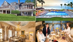 Hé lộ những siêu biệt thự của ông Donald Trump: Choáng ngợp về độ xa hoa