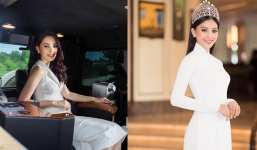 Hoa hậu Tiểu Vy 'muối mặt' khi bị lộ khuyết điểm trên cơ thể qua ảnh chụp lén