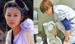 Sao nữ nổi tiếng một thời lộ nhan sắc tàn tạ, phải làm công nhân dọn vệ sinh để kiếm tiền