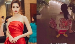 Không còn hình ảnh 'thần tiên tỷ tỷ', Hoa hậu Đặng Thu Thảo lộ hình ảnh 'mẹ bỉm sữa' gây chú ý