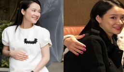 Nhã Phương có động thái khó hiểu khi khoe ảnh mang thai con đầu lòng với Trường Giang