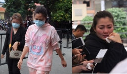 Ngọc Lan mong cố nghệ sĩ Chí Tài 'đừng giận' khi mặc đồ hồng tới tang lễ