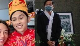 Hoài Linh lần đầu xuất hiện sau tang lễ Chí Tài: Lộ gương mặt hốc hác, sưng húp