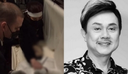 Rơi nước mắt trước khoảnh khắc vợ cố NS Chí Tài òa khóc, đặt tay lên tim chồng lần cuối