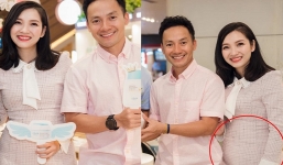 Vợ của tình cũ Hari Won lộ thân hình phát tướng, dân tình chú ý đến vòng 2 to bất thường