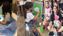 Ái nữ nhà Tăng Thanh Hà mới 3 tuổi đã bộc lộ năng khiếu nghệ thuật khiến mẹ tự hào