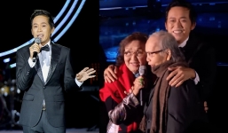 Hoài Linh xúc động cùng bố mẹ U80 xuất hiện trên sân khấu đêm nhạc của em trai