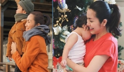 Sinh ra đã ngậm thìa vàng, quý tử nhà Hà Tăng vẫn giúp mẹ làm việc nhà thuần thục dù mới 5 tuổi