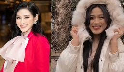 Hoa hậu Đỗ Thị Hà gây thương nhớ với nhan sắc xinh đẹp trong ngày trở lại trường