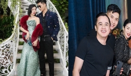 Chán giấu diếm, Lệ Quyên công khai 'dính như sam' bên tình trẻ khi đi dự tiệc