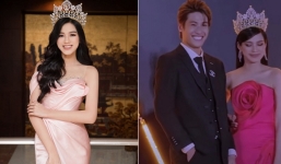 Hoa hậu Đỗ Thị Hà gây tranh cãi khi có hành động kém thân thiện với sao nam