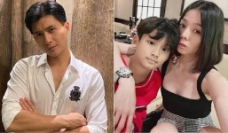 Lộ ảnh chụp lén con trai Lệ Quyên có thái độ bất ngờ khi ngồi bên cạnh bạn trai kém tuổi của mẹ