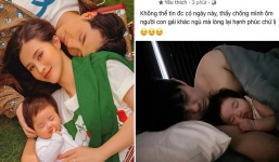 Đông Nhi lặng người khi chứng kiến cảnh chồng ôm ấp người con gái khác trên giường