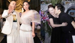 Vũ Khắc Tiệp và Quỳnh Thư vẫn thân thiết với nhau như chưa hề có chuyện 'nghỉ chơi' 