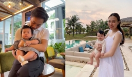 Ái nữ nhà Cường Đô la nói bập bẹ từ đầu tiên nhưng lại khiến Đàm Thu Trang than trời