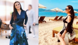 Phi Nhung diện trang phục táo bạo ở tuổi U50, hớn hở khi được trai đẹp bế bổng trên vai