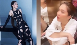 Sang chảnh hết phần thiên hạ, Ngọc Trinh lại bất ngờ để lộ khoảnh khắc 'bô nhếch' chưa từng thấy