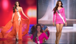 Lộ clip quay lén Khánh Vân trong hậu trường khi lọt top 21 Miss Universe 2020: Biểu cảm gây chú ý