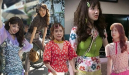 Phong cách thời trang xấu 'đảo điên' của Nhã Phương trong 'Cây táo nở hoa': Dân chơi nửa mùa thứ thiệt!