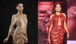 Hết bị chê ngoại hình, tân Hoa hậu Hoàn Vũ 2020 lại bị nghi mặc váy 'đạo nhái'