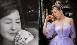 Nửa đêm, Trâm Anh khoe hình thân mật với người yêu: Dân tình tò mò về danh tính