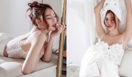 Nửa đêm, Ninh Dương Lan Ngọc gây toát mồ hôi với bức ảnh nóng bỏng
