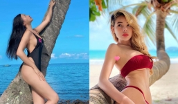 Tình cũ của Lương Bằng Quang tung ảnh nóng bỏng không kém cạnh Ngân 98