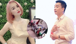 Diễn viên Hoàng Yến bị chồng cũ tung video quay lén đang đứng to tiếng ở vỉa hè