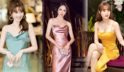 Mỹ nhân Việt mặc váy lụa: Lan Ngọc, Hà Tăng gợi cảm... nhìn sang Ngọc Trinh, Midu, Lệ Quyên lại 'tái mặt'